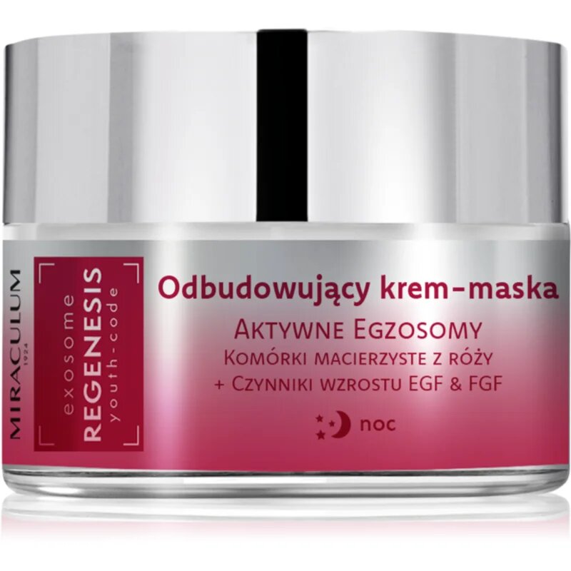 Miraculum Exosome Regenesis cremă-mască de noapte regeneratoare pentru regenerare 50 ml