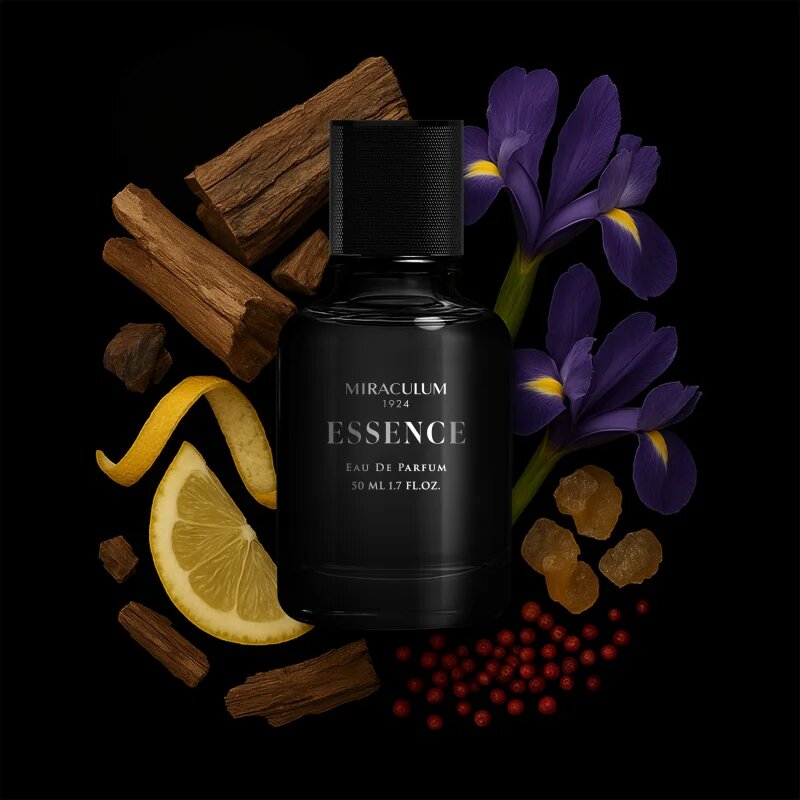 Miraculum Noir Majesty Essence Eau de Parfum pentru bărbați 50 ml