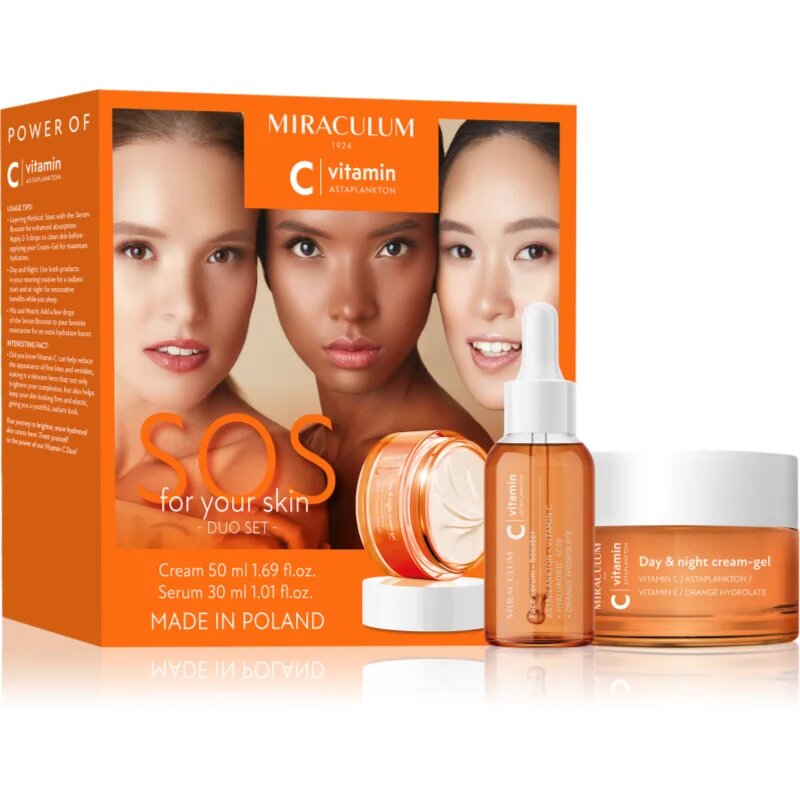 Miraculum SOS For your skin Astaplankton Set set cadou faciale 2 buc