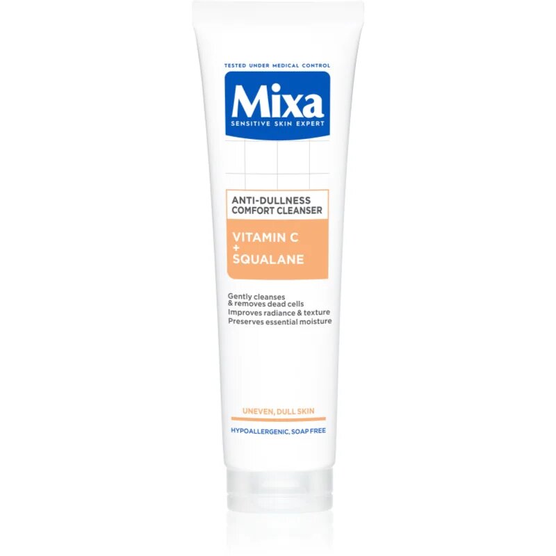 MIXA Anti-Dark Spot gel de curatare facial cu vitamina C 150 ml