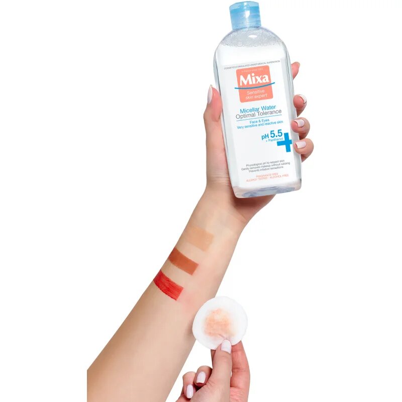 MIXA Optimal Tolerance apa cu particule micele pentru netezirea pielii 400 ml