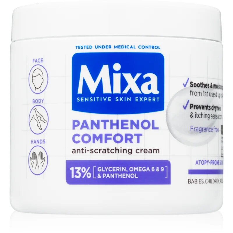 Panthenol Comfort cremă de corp regeneratoare pentru piele uscata spre atopica 400 ml