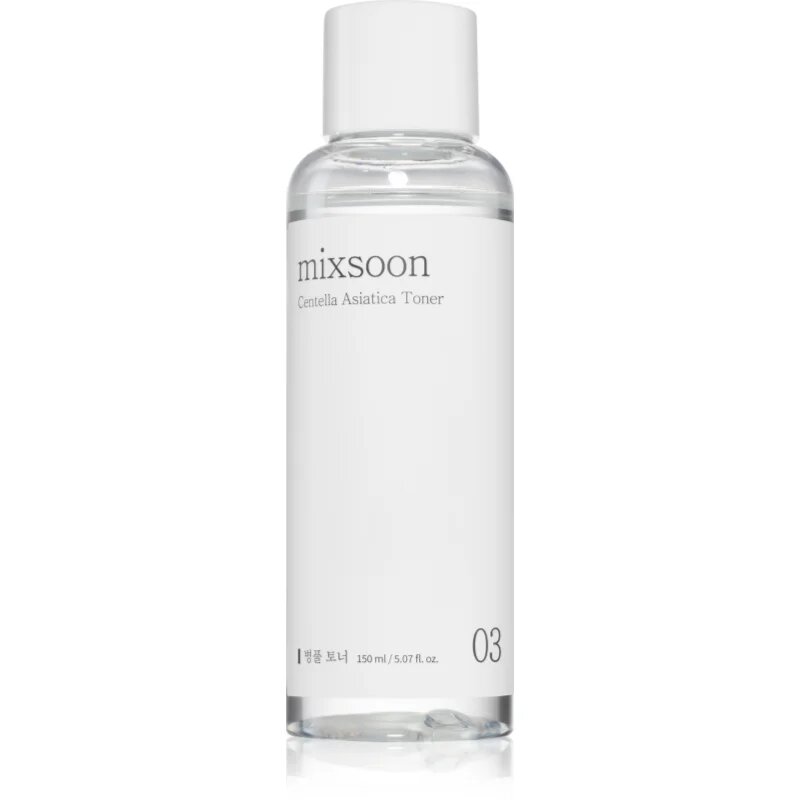 mixsoon Centella Asiatica tonic facial cu efect calmant cu efect de hidratare 150 ml