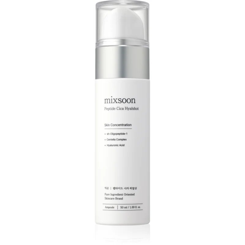 mixsoon Peptide Cica Hyalshot ser calmant pentru minimizarea porilor 50 ml