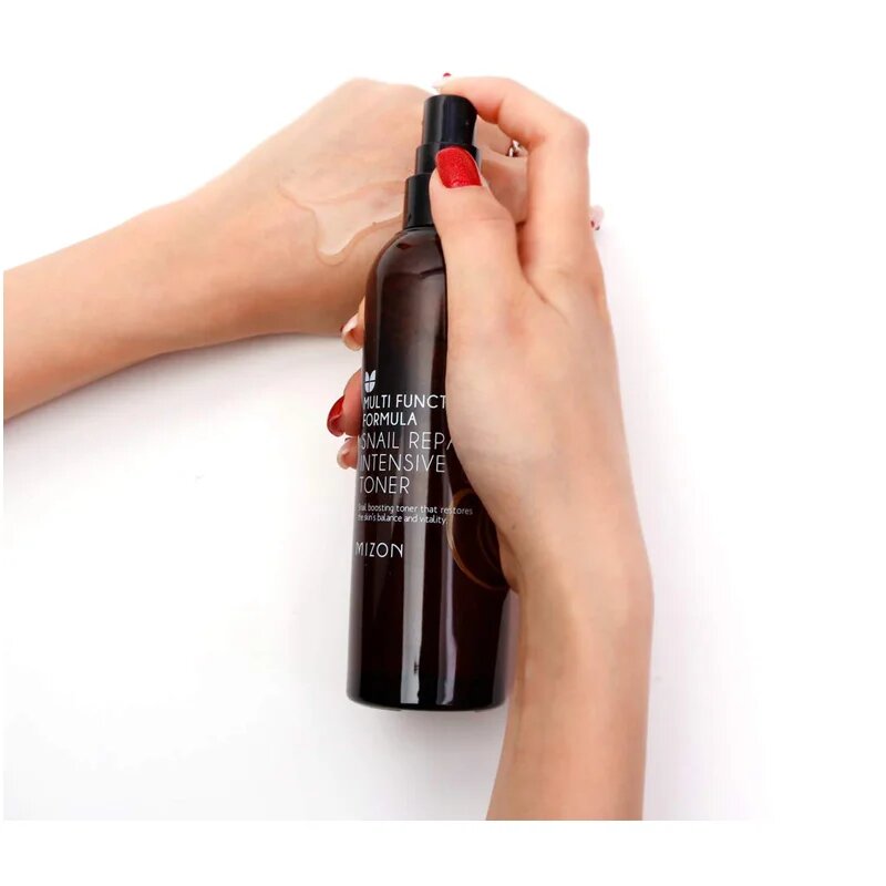 Mizon Multi Function Formula Snail Toner și emulsie cu extract de melc 100 ml