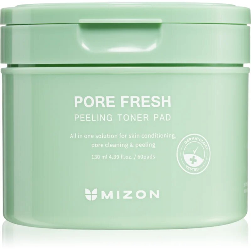 Mizon Pore Fresh discuri pentru indepartarea impuritatilor pentru piele sensibila predispusa la acnee 60 buc