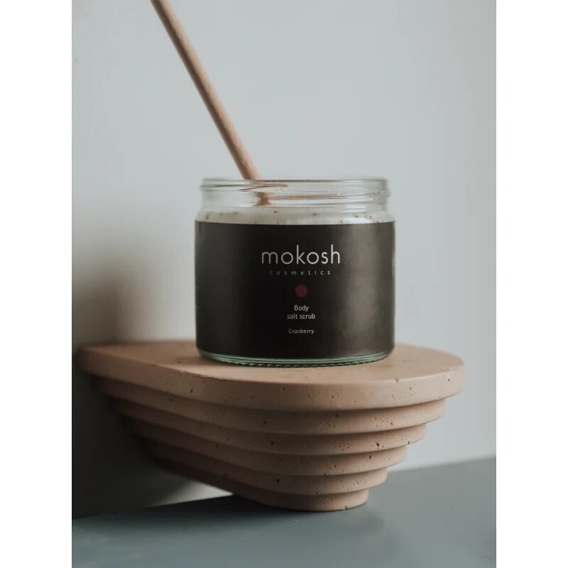 Mokosh Cranberry peeling corporal cu saruri 300 g