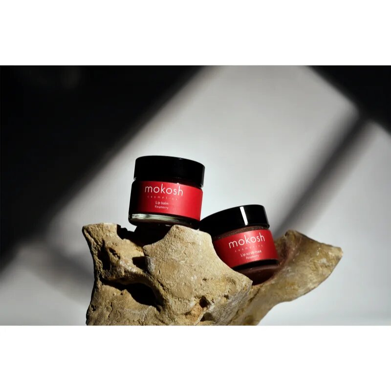 Mokosh Raspberry Exfoliant pentru buze 15 ml