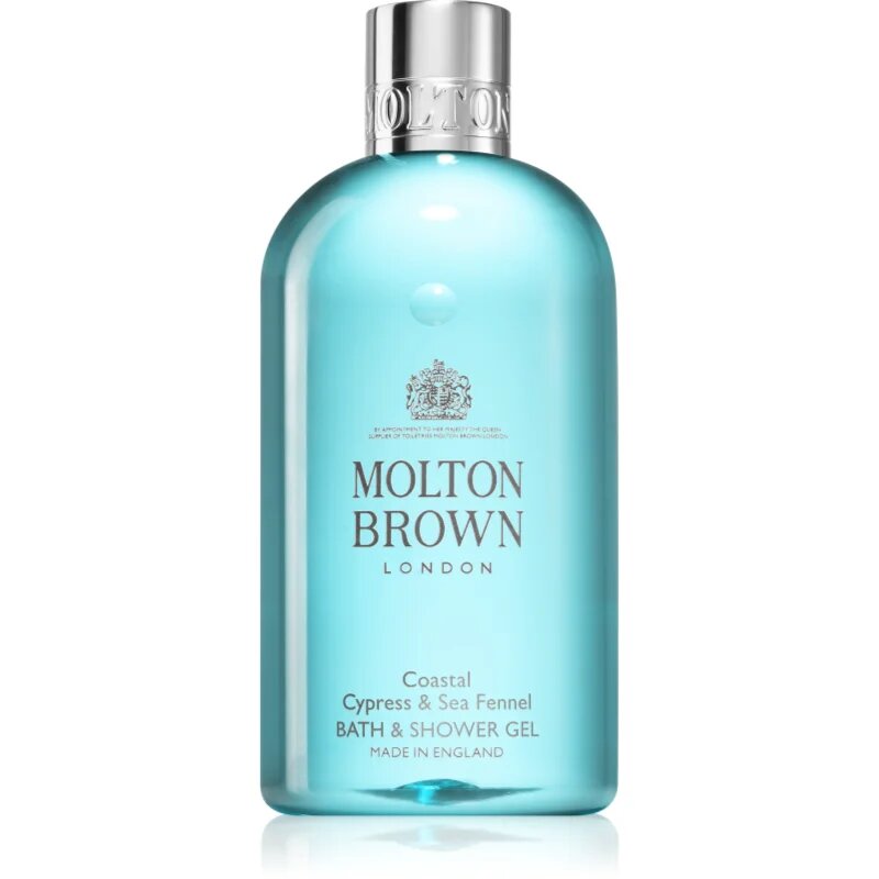Molton Brown Coastal Cypress & Sea Fennel gel de dus revigorant pentru bărbați 300 ml