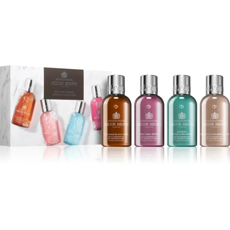 Molton Brown Floral & Woody Body Care Collection set cadou in dus