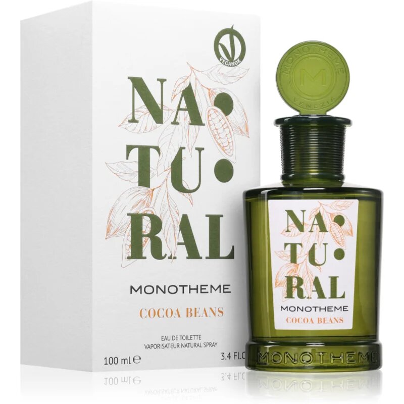 Monotheme Natural Cocoa Beans Eau de Parfum unisex 100 ml