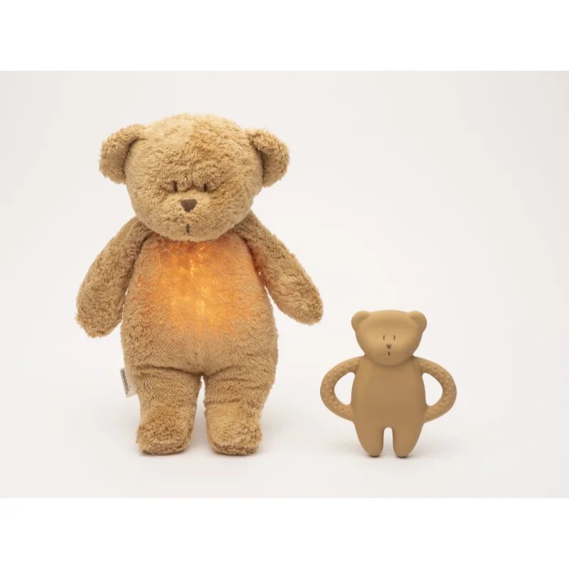Moonie Natural Teether Cappucino jucărie pentru dentiție 1 buc