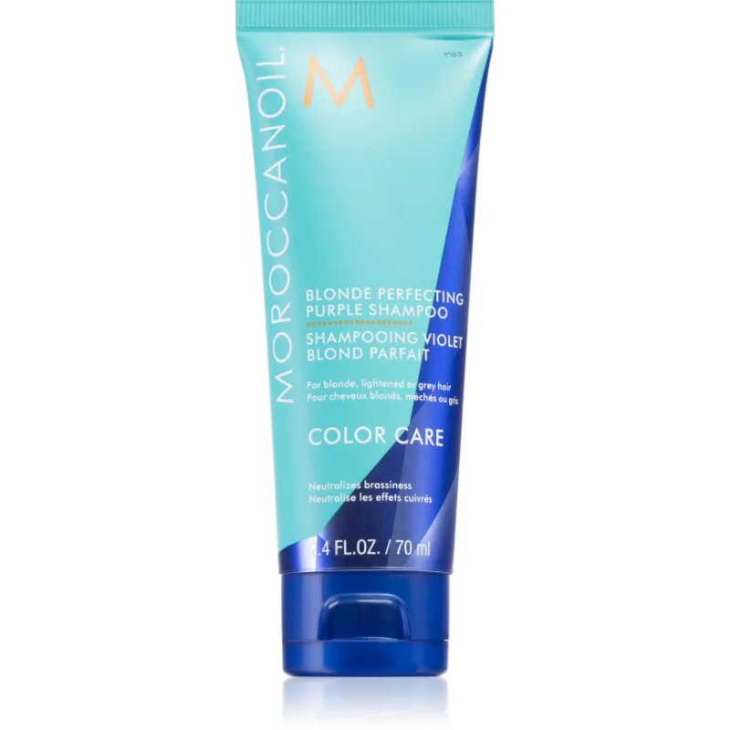 Color Care sampon tonifiant cu violete pentru par blond 70 ml