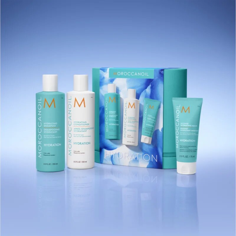 Moroccanoil Hydration Kit set pentru par uscat si normal.