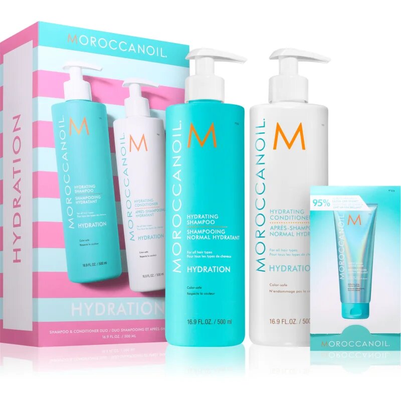 Moroccanoil Hydration Shampoo & Conditioner Duo set pentru par uscat
