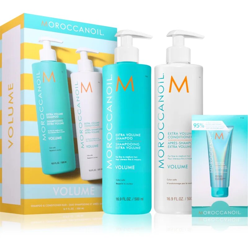 Moroccanoil Volume Shampoo & Conditioner Duo set pentru păr cu volum