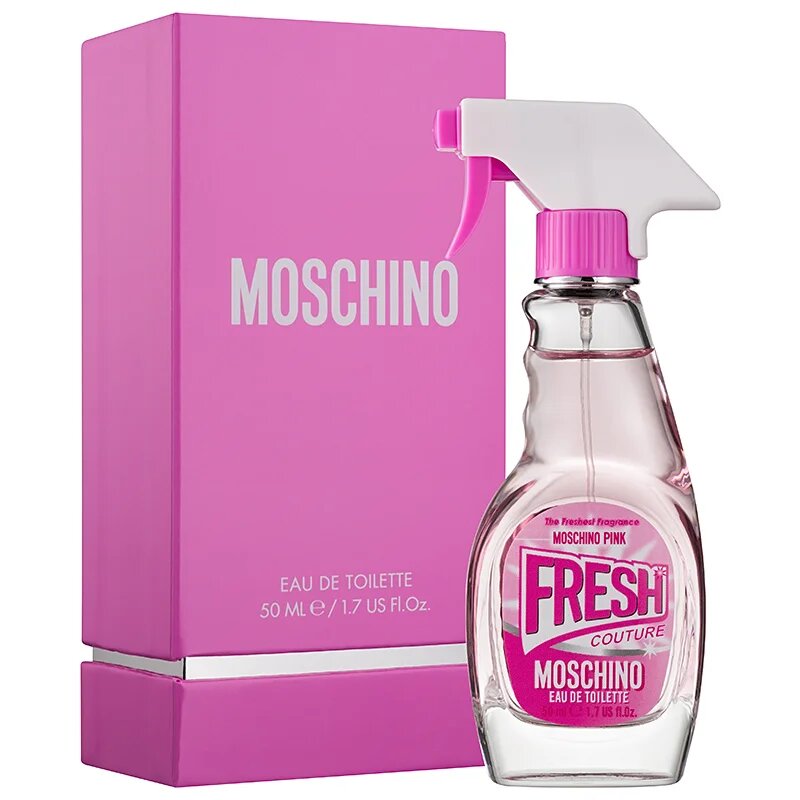 Moschino Pink Fresh Couture Eau de Toilette pentru femei 50 ml