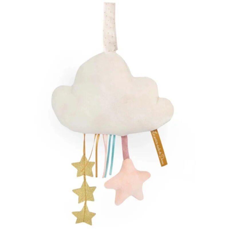 MOULIN ROTY Light-up Cloud La petite école de danse jucărie suspendabilă contrastantă 1 buc