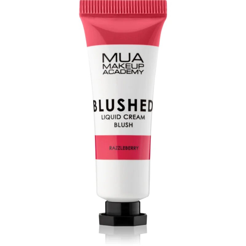 MUA Makeup Academy Blushed Liquid Blusher fard de obraz lichid culoare Razzleberry 10 ml
