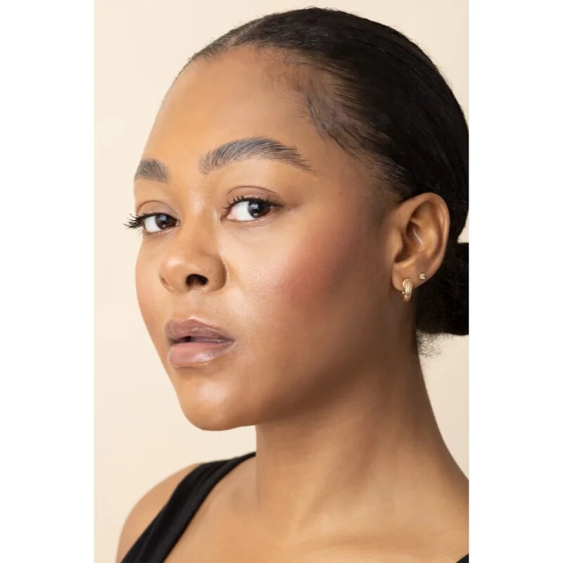 MUA Makeup Academy Brow Define creion pentru sprancene cu pensula culoare Dark Brown 0.25 g