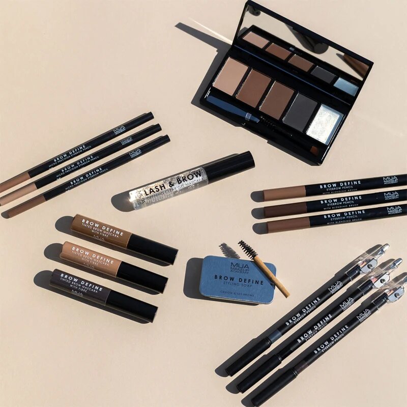 MUA Makeup Academy Brow Define săpun solid pentru sprâncene 10 g