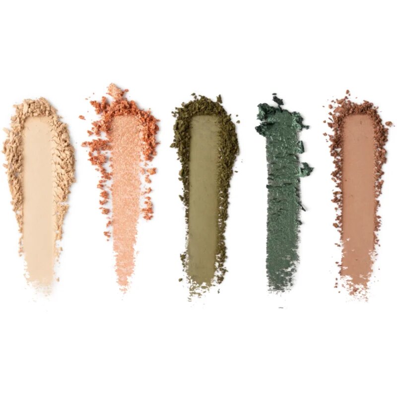 MUA Makeup Academy Eyeshadow Collection 5 Shade Palette paletă cu farduri de ochi culoare Wilderness 3.8 g