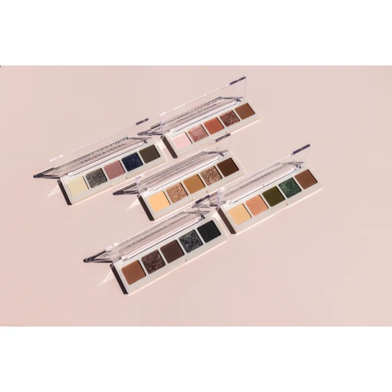 MUA Makeup Academy Eyeshadow Collection 5 Shade Palette paletă cu farduri de ochi culoare Wilderness 3.8 g