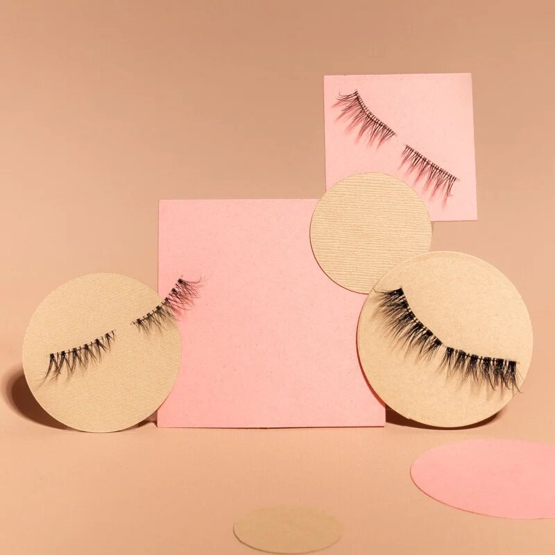 MUA Makeup Academy Half Lash Natural gene false 2 buc