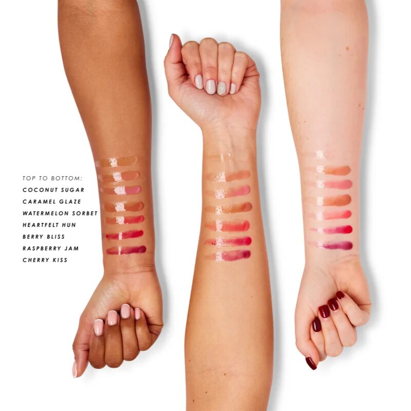 MUA Makeup Academy Hydra Juice Peptide Lip Balm Balsam de buze hidratant pentru stralucire parfum Raspberry Jam 10 ml