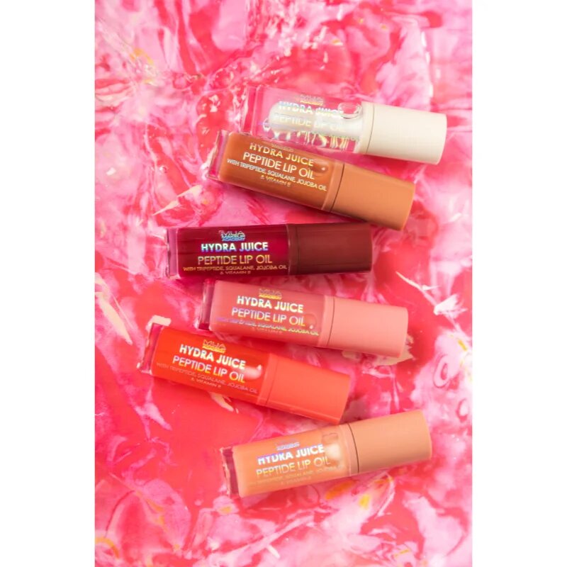 MUA Makeup Academy Hydra Juice Peptide Lip Oil ulei pentru buze culoare Berry Bliss 7 ml