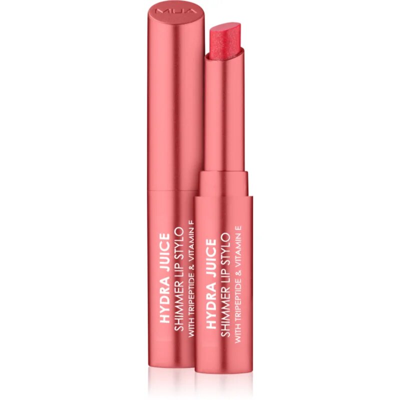 MUA Makeup Academy Hydra Juice Peptide Shimmer Lip Stylo ruj stralucitor cu efect de nutritiv culoare Raspberry Jam 1.5 g