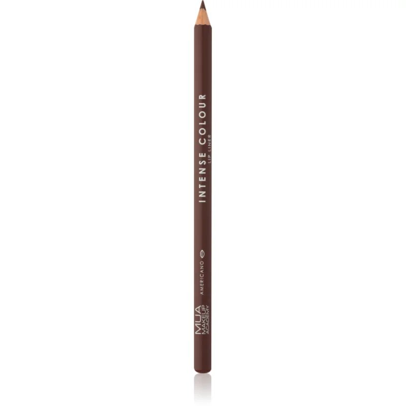 MUA Makeup Academy Intense Colour creion de buze cu trasare precisă culoare Americano 1.5 g