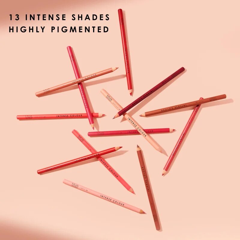 MUA Makeup Academy Intense Colour creion de buze cu trasare precisă culoare Heartbreaker 1.5 g