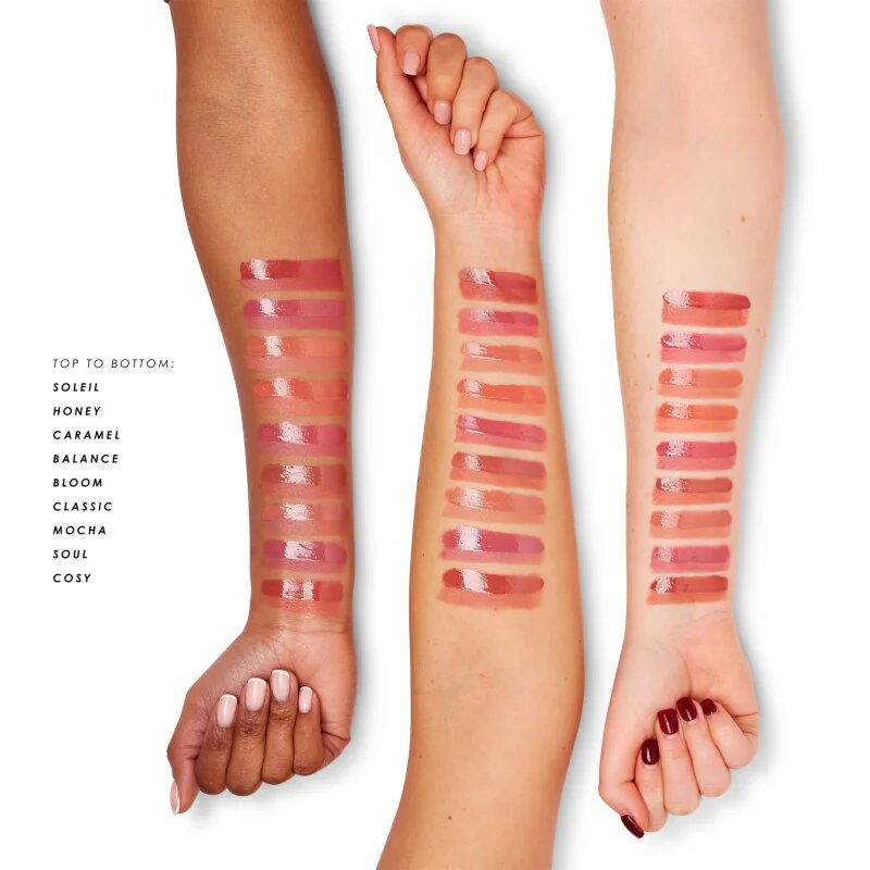 MUA Makeup Academy Multi Lip Nude Edition ruj rezistent si luciu de buze. duo culoare Bloom 3.2 g