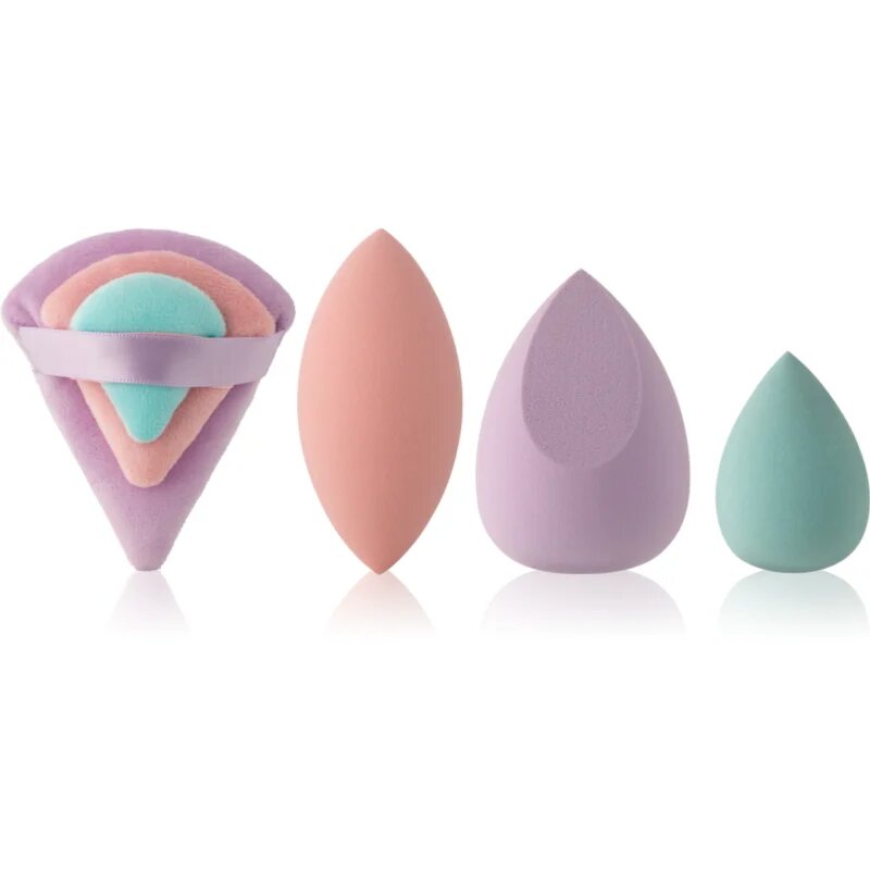 MUA Makeup Academy Powder Puff & Sponge Set set aplicatoare