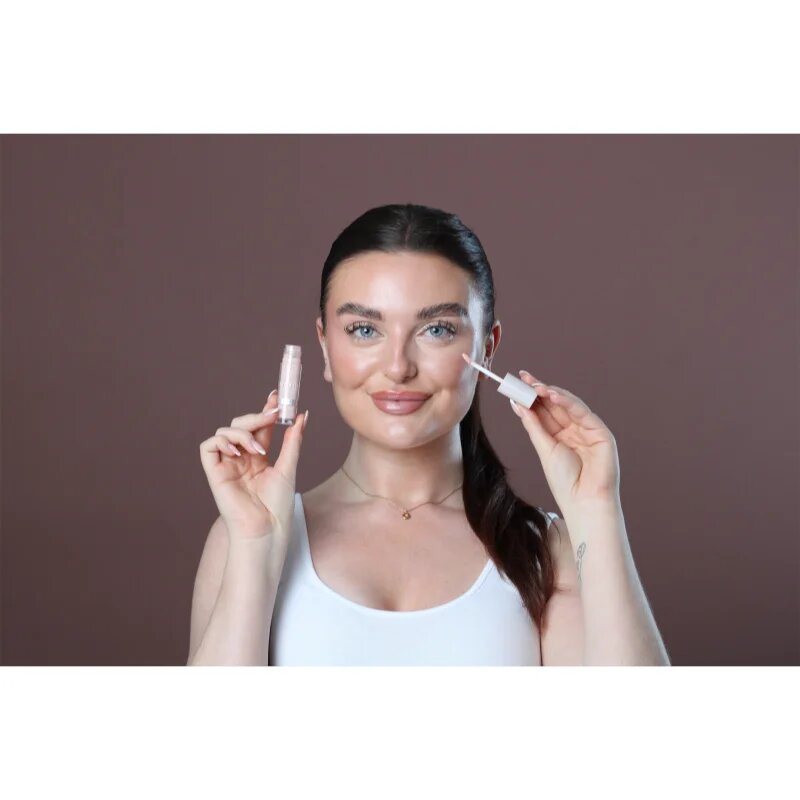 MUA Makeup Academy PRO/BASE Double Shot iluminator pentru ochi cu cafeina culoare Deep 5 ml