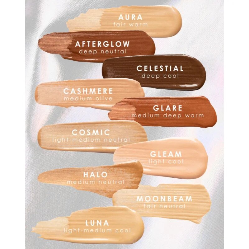 MUA Makeup Academy PRO/BASE Lumi Base baza de machiaj iluminatoare culoare Cashmere (Warm) 33 ml