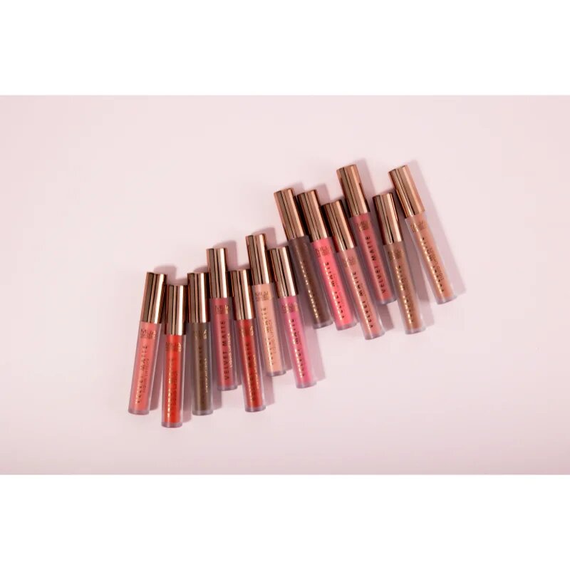 MUA Makeup Academy Velvet Matte ruj lichid mat culoare Agenda 3 ml