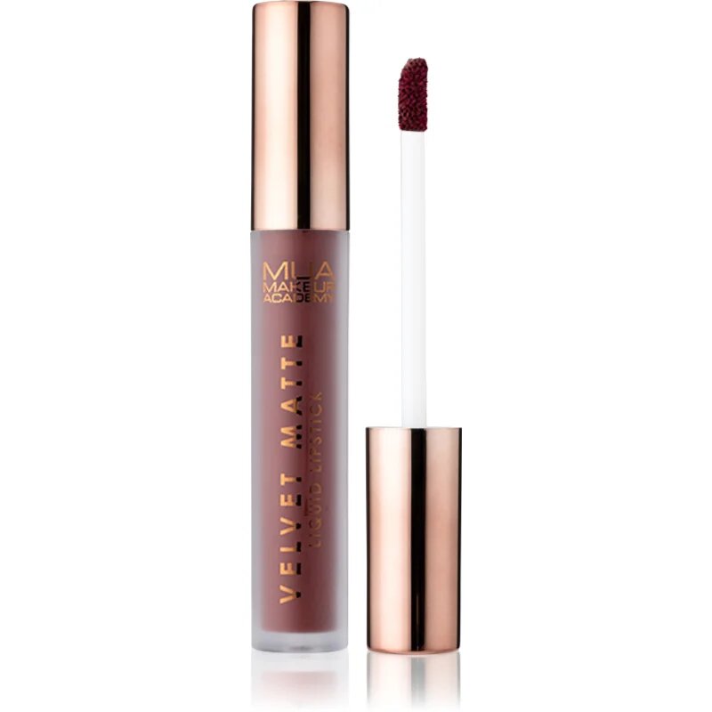 MUA Makeup Academy Velvet Matte ruj lichid mat culoare Survivor 3 ml