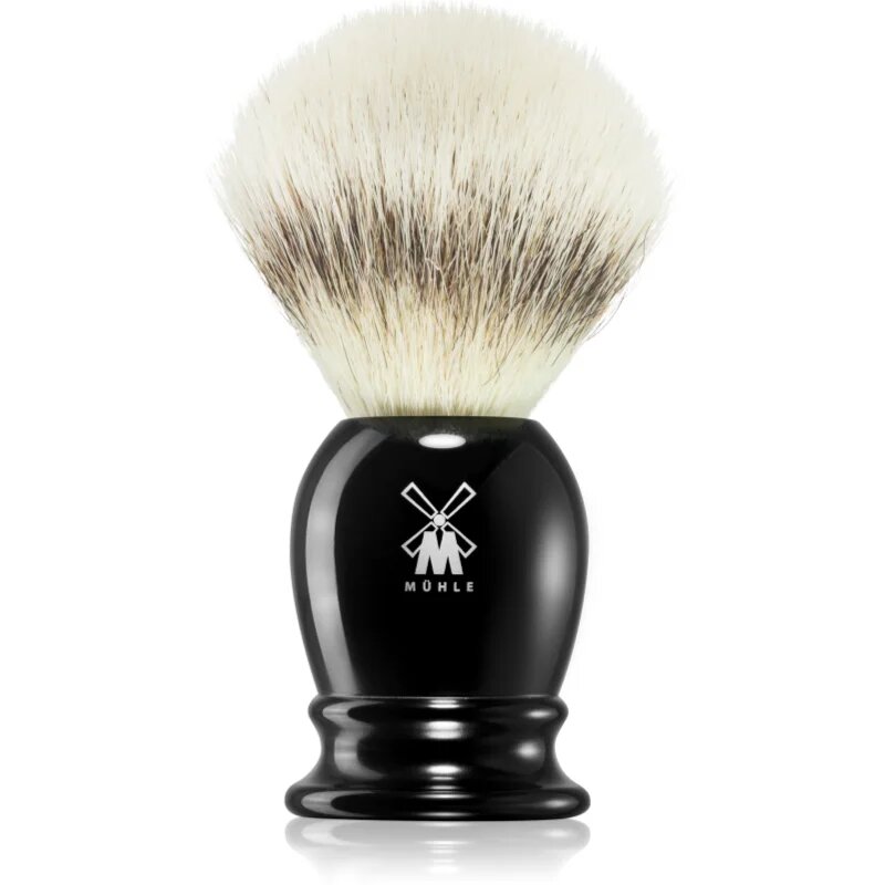 CLASSIC Silvertip Fibre® Black Resin Pamatuf pentru barbierit Small 1 buc