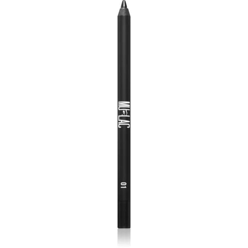 Mulac Cosmetics Eye Pencil creion dermatograf waterproof 01 Shiva 1.2 g
