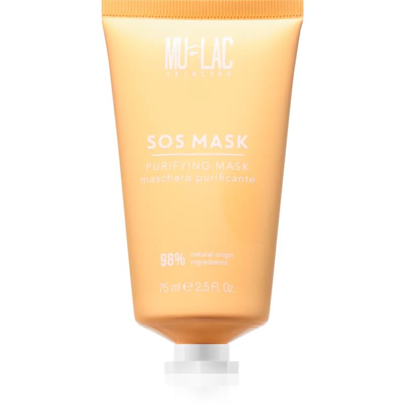 Mulac Cosmetics Sos Mask masca de fata pentru curatare 75 ml