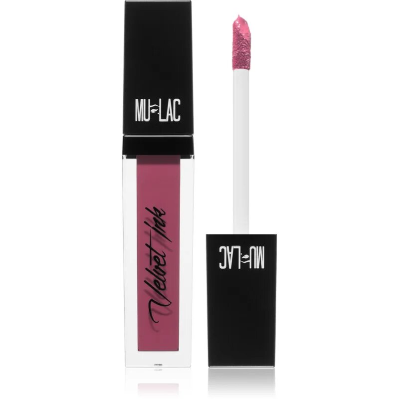 Mulac Cosmetics Velvet Ink ruj de buze lichid mat și de lungă durată culoare Oh Baby 5 ml