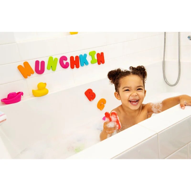 Munchkin Bath Learn Letters & Numbers jucărie pentru apă 18 m+ 36 buc
