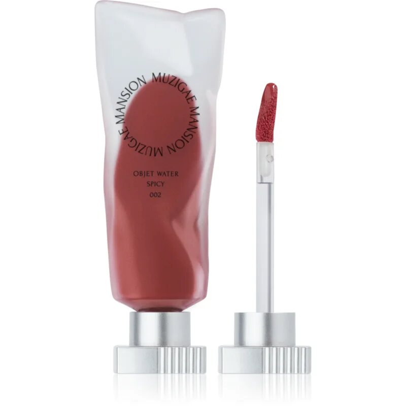 MUZIGAE MANSION Objet Water ruj de buze lichid mat și hidratant culoare 002 Spicy 5.8 ml