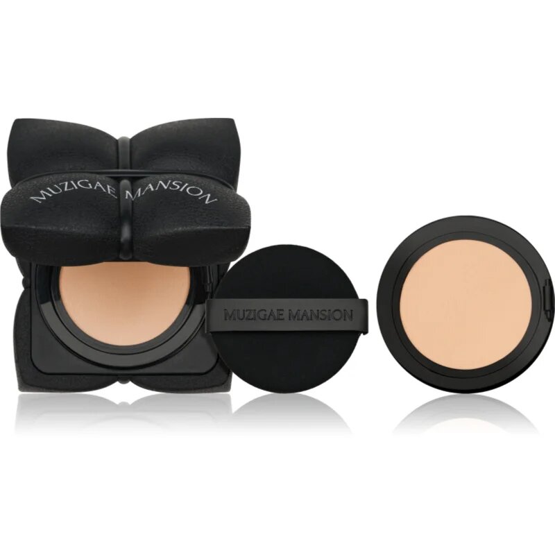 MUZIGAE MANSION Sleek Matt Cushion burete cu machiaj de lungă durată SPF 50+ + refill culoare N23 2x15 g