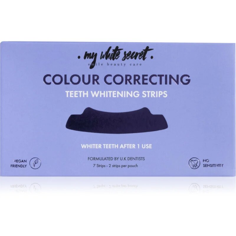 My White Secret Colour Correcting benzi pentru ablirea dintilor 7 buc