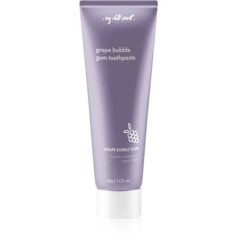 My White Secret Toothpaste Grape Bubblegum pastă de dinți 60 g