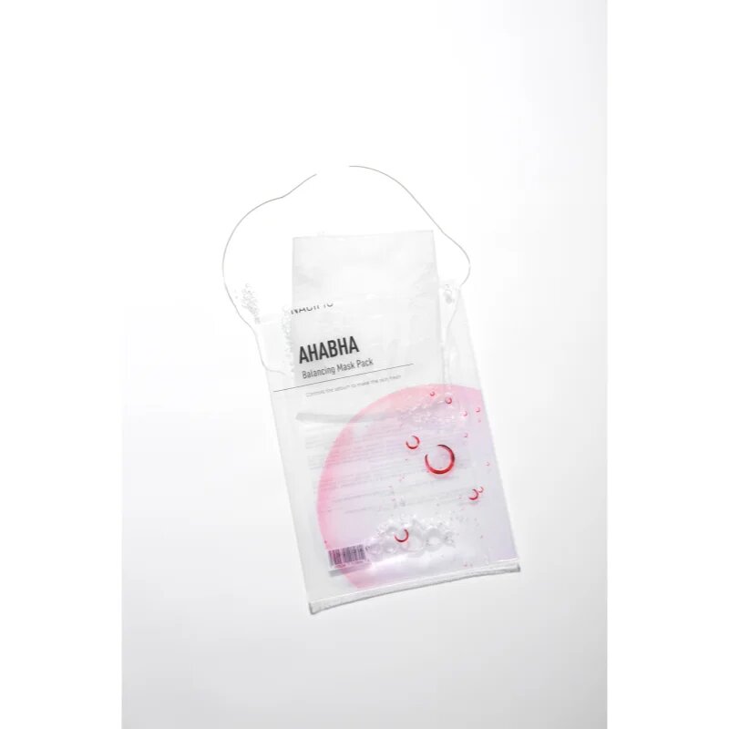 Nacific AHA BHA Balancing Mask Pack masca pentru fata hranitoare si reparatoare cu efect de exfoliere 1 buc