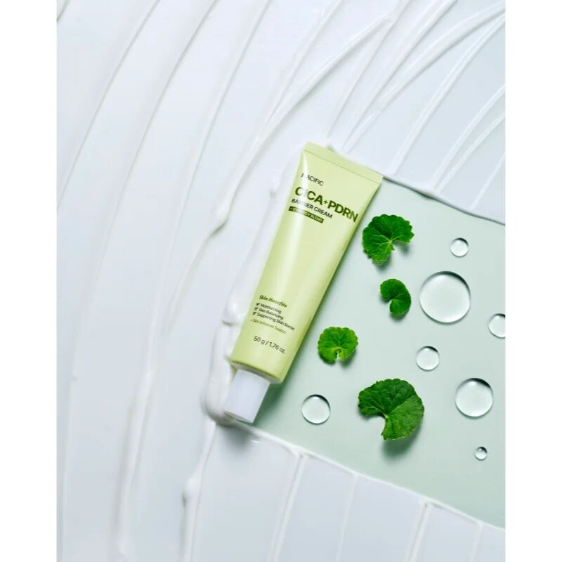 Nacific Cica PDRN Barrier Cream crema calmanta si hidratanta pentru o piele mai luminoasa 50 g